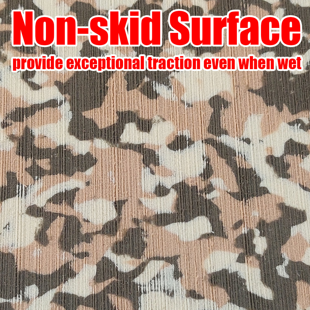 450x2400x5mm EVA Foam Decking Sheet Non-Skid Self Adhesive Marine Boat Deck Mat Yacht Flooring Army/Desert/Snow/Ocean Camo Pad