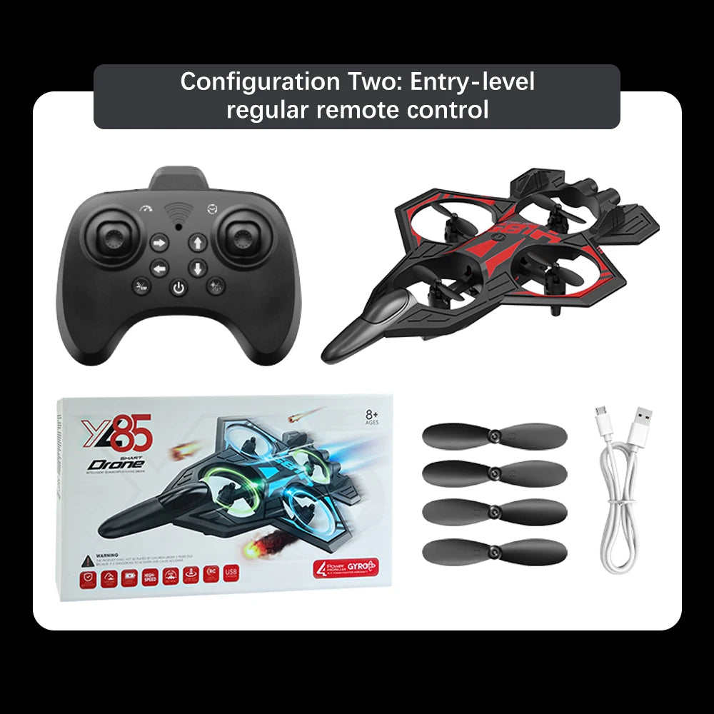 Avión RC Foam YL86 2.4G con Luces LED | Acrobacias 360° | Regalo Navidad Niños 🎅 - Firu Total Sales