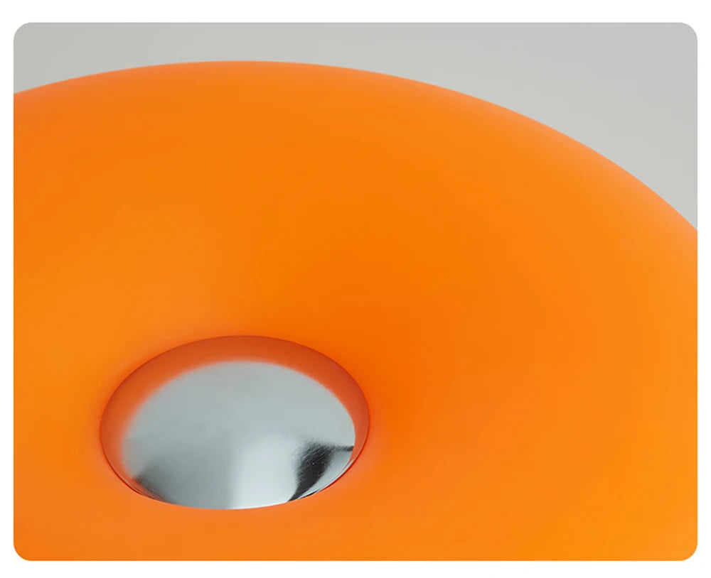Bauhaus donut table lamp USB plug bedroom bedside decorative light living room dining room ambient light（Not glass）