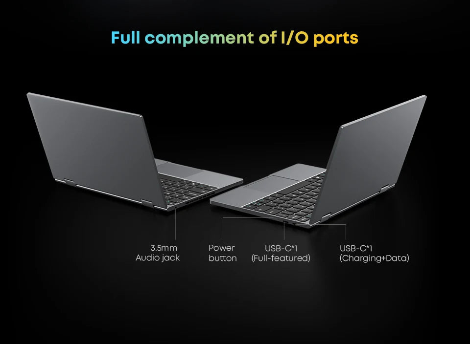 CHUWI MiniBook X Laptop Tablet 2 In 1 Intel N150/N100 10.51" FHD IPS Screen 16GB / 12GB RAM LPDDR5 512G SSD Windows 11 Notebook