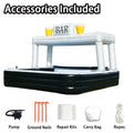 Bar Inflable Portátil 15ft PVC | Carpa para Fiestas, Bodas y Eventos al Aire Libre 🍻 - Firu Total Sales