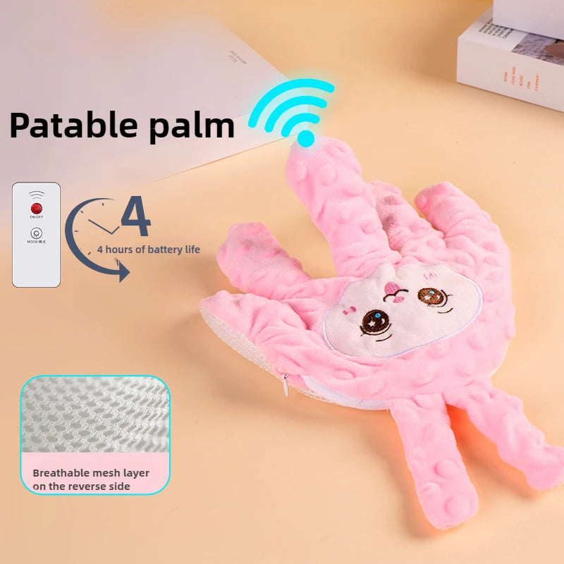 Almohada Palma para Bebé Recién Nacido | Ayuda para Dormir con Control Remoto