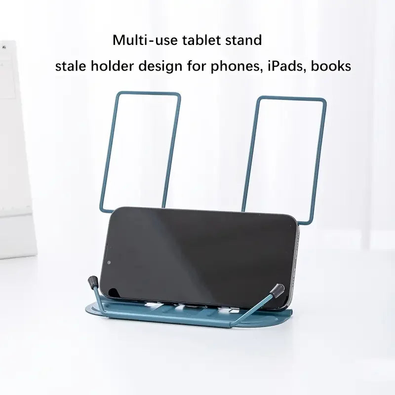 Simple metal reading stand, foldable reading stand, portable reading bookshelf, music stand