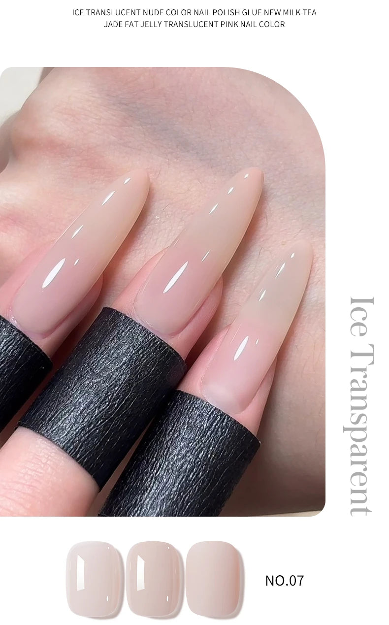 Esmalte Jelly Ice Nude Peelable UV/LED 15ml | Sin Formaldehído | Salón y DIY 💅 - Firu Total Sales
