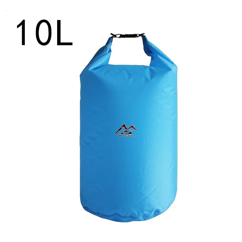 5/10/20/40/70L Waterproof Dry Bag Sack for Camping Drift Trekking Swimming Rafting Kayak River Fishing Outdoor Waterbag Storage