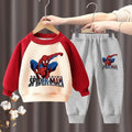 Marvel Spring Autumn Children's Clothing Sets Boys Cartoon Sweatshirt and Sweatpant 2pcs Kids Tracksuits Boys Pullover Set