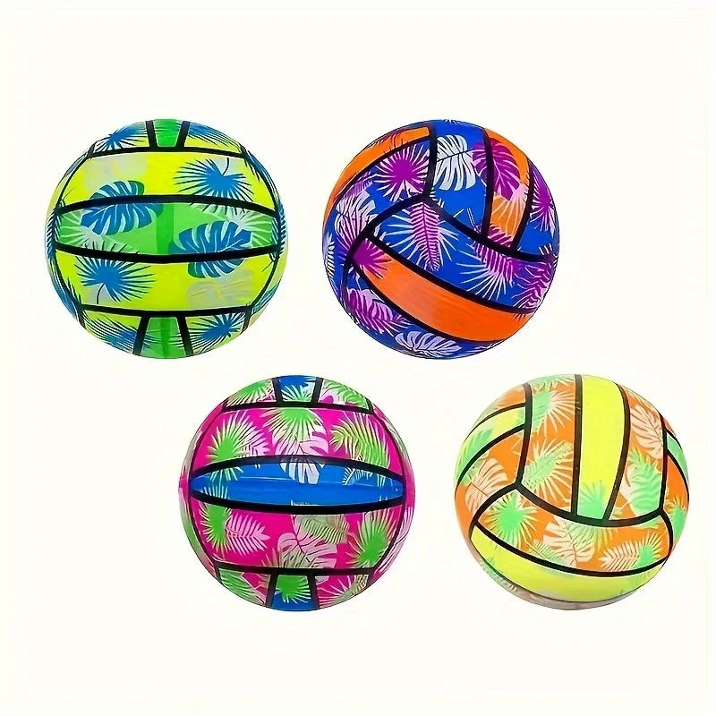 Pelotas de Voleibol Inflables para Playa y Piscina | Diseño Tropical | Pack 🏖️ - Firu Total Sales