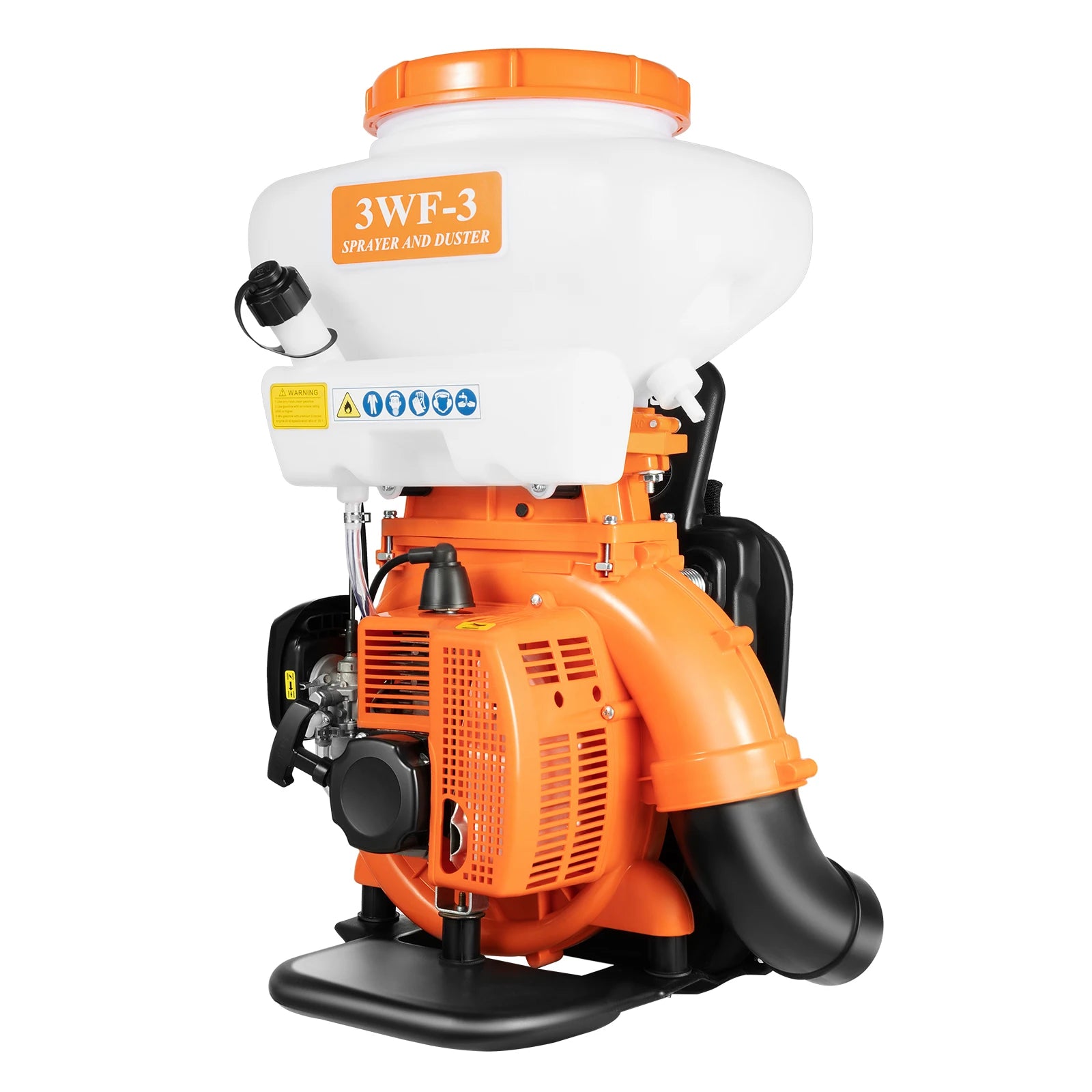 Backpack Sprayer 3.7Gal Large Capacity Agricultural Mist Duster Sprayer Gas Powered 2-stroke Motor 41.5CC Spraying Machine