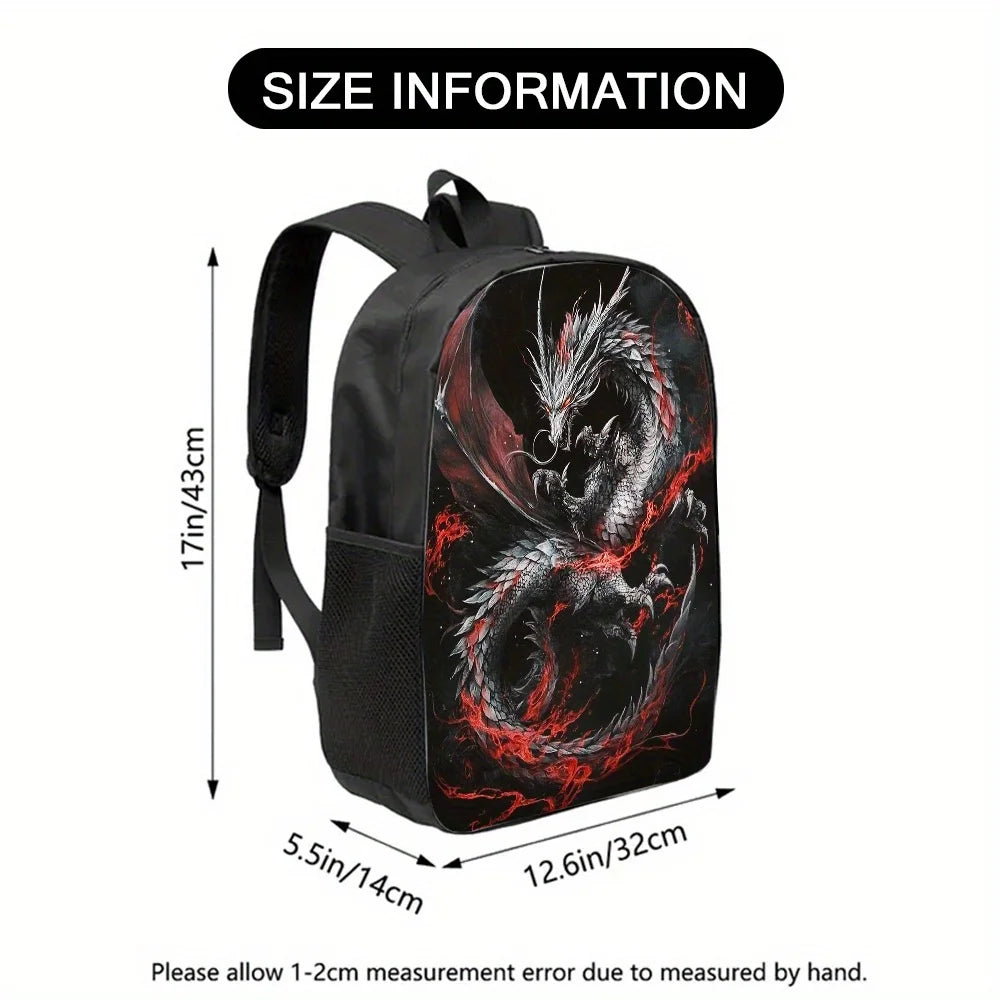 A 3D printed cartoon and cute African girl backpack for a fashionable student bag