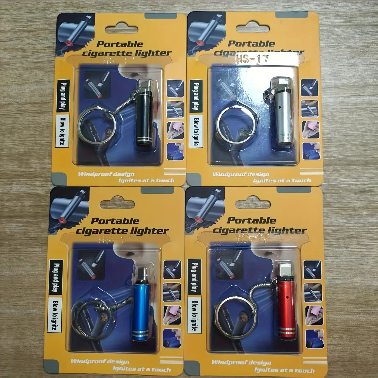 USB C Emergency Lighter, Aluminum Alloy Battery Free Lighter for Camping RV Travel, Phone OTG Powered Auto Off