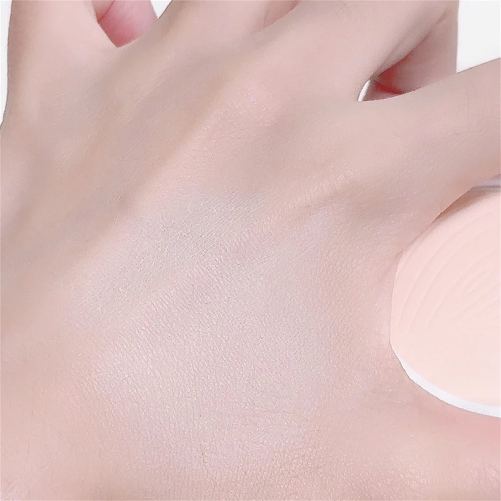 Oil Control Soft Focus Pressed Powder Matte Compact Lasting No Cakey Full Coverage Concealer Face Tightening Air Powder Makeup
