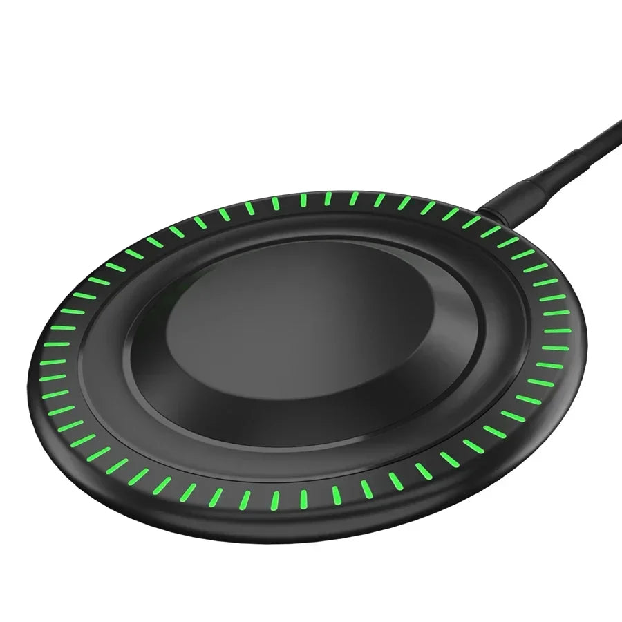 200W Fast Wireless Charging Pad | Samsung Galaxy S25/S24 + iPhone 16/15/14 + Xiaomi
