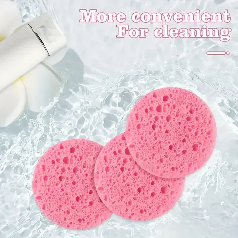 50/20/10PCS Compressed Facial Sponge Cosmetic Hydrotherapy Sponge Suitable for Daily Cleansing, Makeup Removal, and Exfoliation