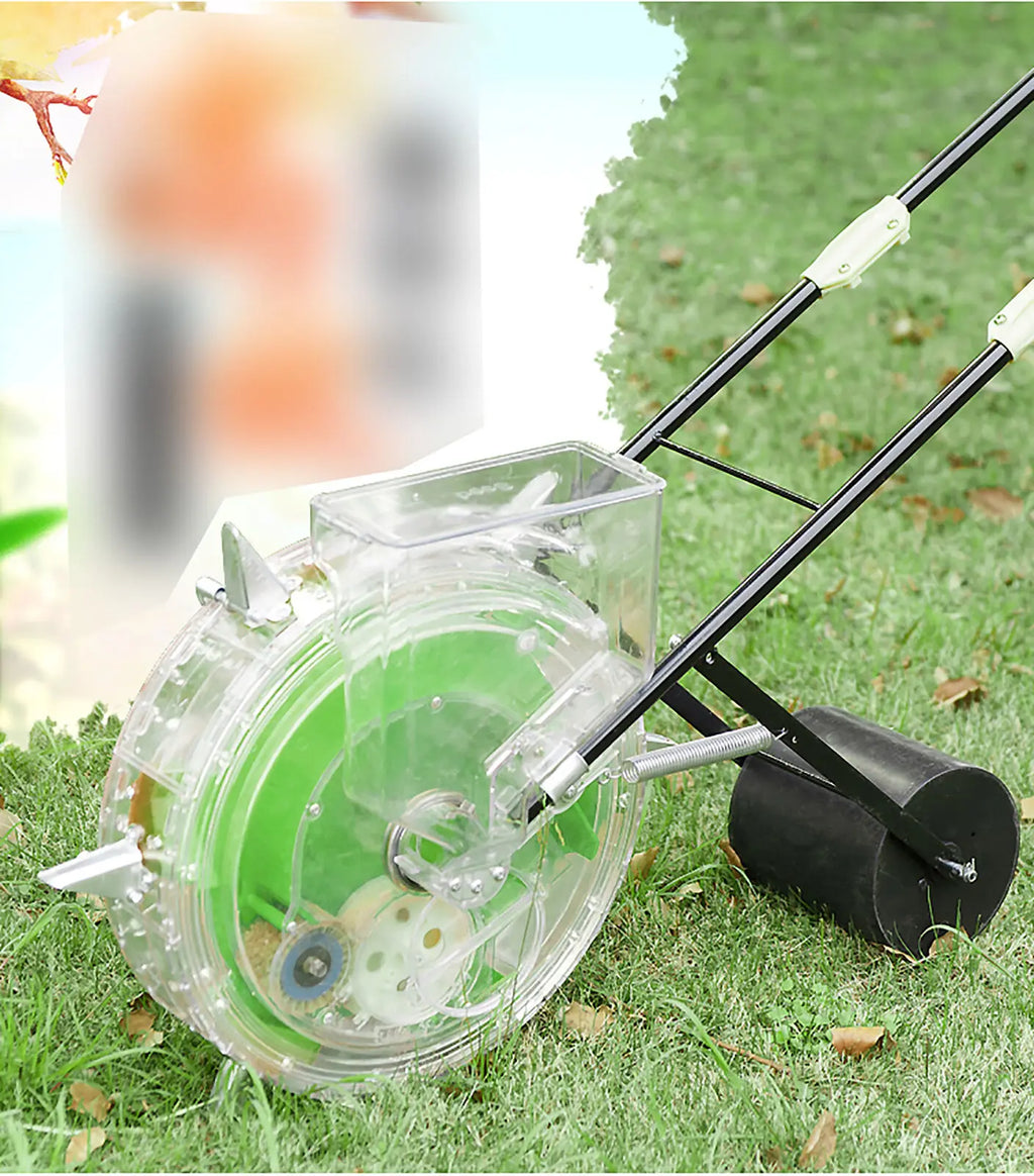Hand-push Roller Seeder Corn Soybean Fertilizer Machine Manual Peanut Planter