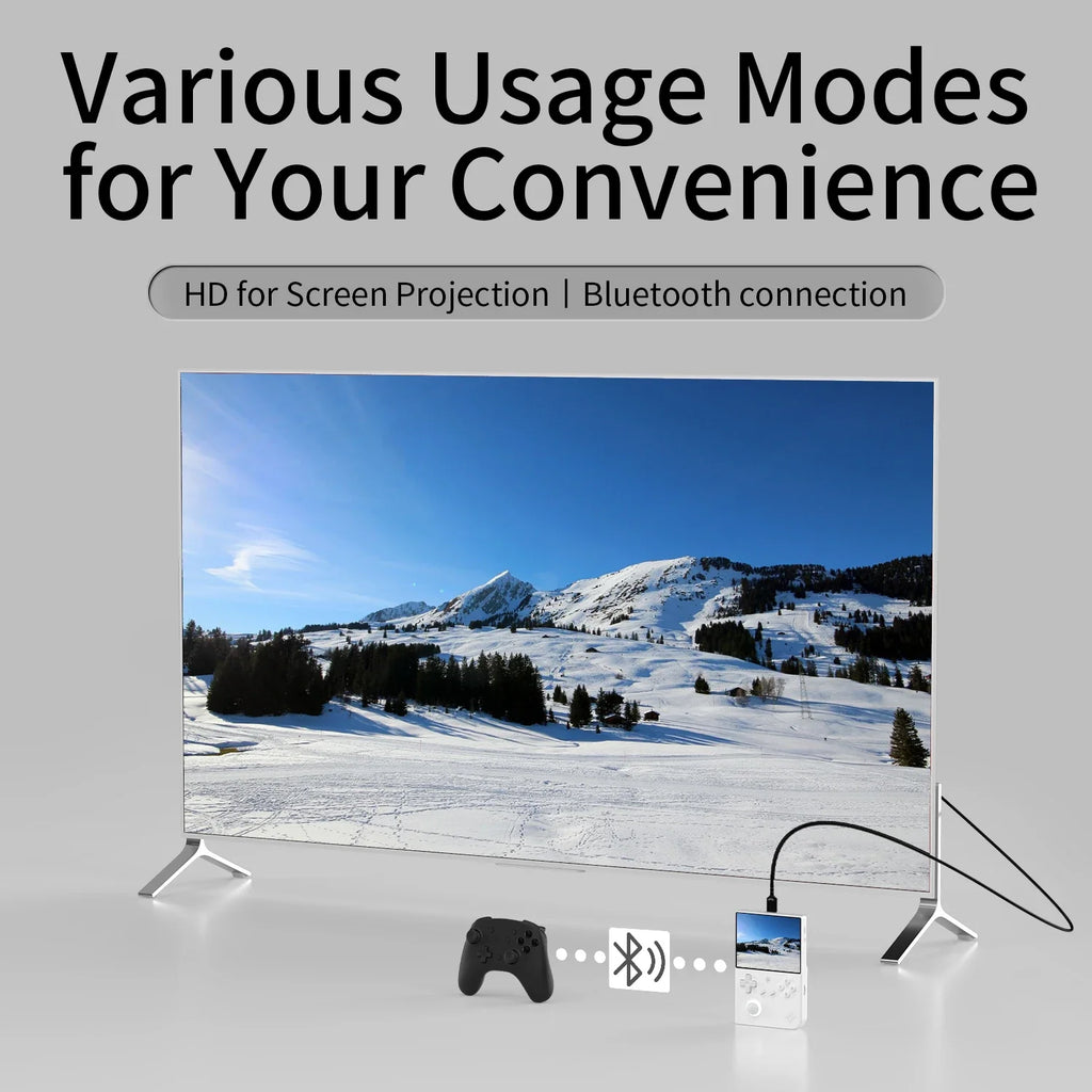 ANBERNIC RG40XXV Consola Portátil | 4" IPS | Joystick RGB | 5000+ Juegos | WiFi | Salida HDMI - Firu Total Sales