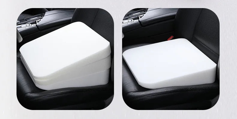 Car Booster Seat Cushion — Breathable Height Boost Pad | Fatigue Relief