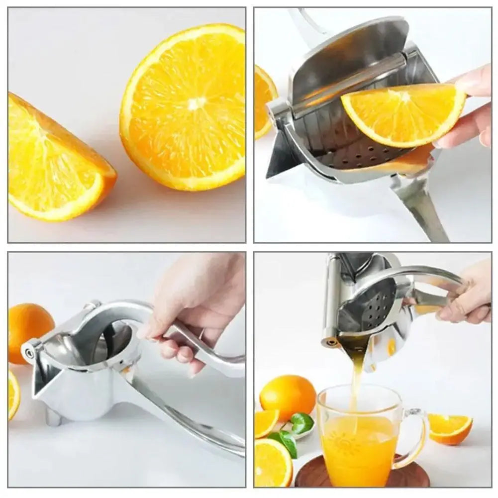 Exprimidor Manual de Limón Aluminio | Prensa Multifunción | Accesorio de Cocina