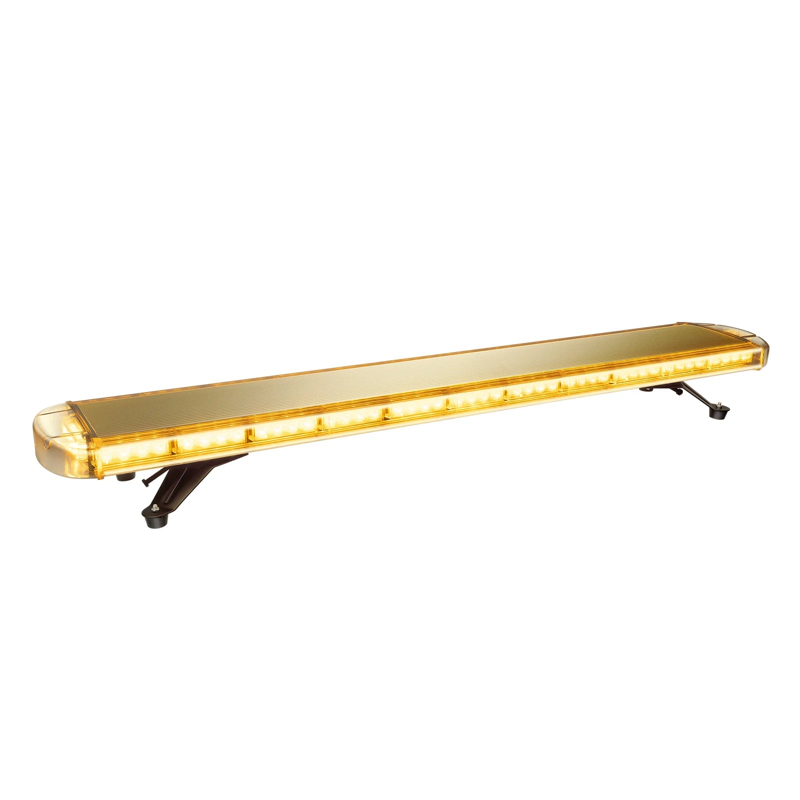 96 LED Strobe Light Bar w/Controller 16 Strobe Modes Yellow Flash Light Emergency Warning Lamp 150LM Burst Light IP65 Waterproof