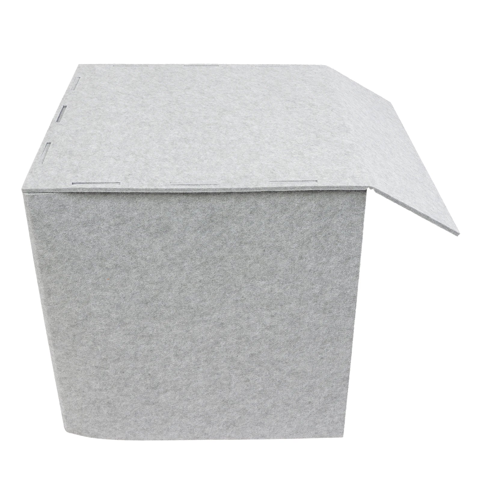 60x60x60cm Desktop Soundproof Cover Vocal Sound Absorbing Shield Acoustic Foam 62mm Total Thickness,Easy to Assemble for Home