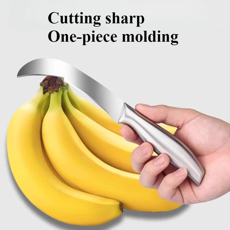 Fruit Knife Household Sharp Multi-function Scimitar Stainless Steel Special Knife for Cutting Pineapple Fruit Peeler Boning Knif