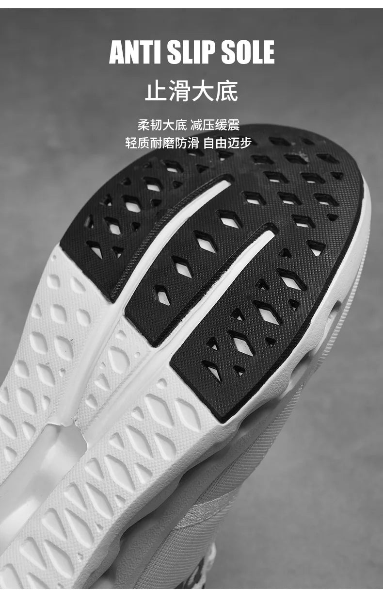 Tenis Hombre Running Maratón | Air Cushion | Transpirable | Ligero | Antideslizante | Outdoor
