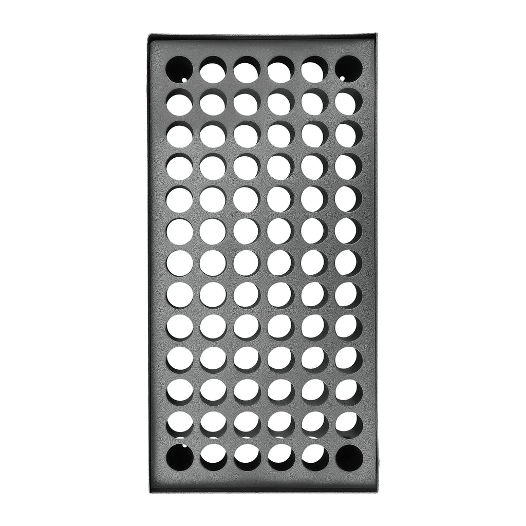 78 Holes Tattoo Ink Holder Rack Wall-mounted Cartridge Organizer Vertical Display Stand for Pigment Bottle