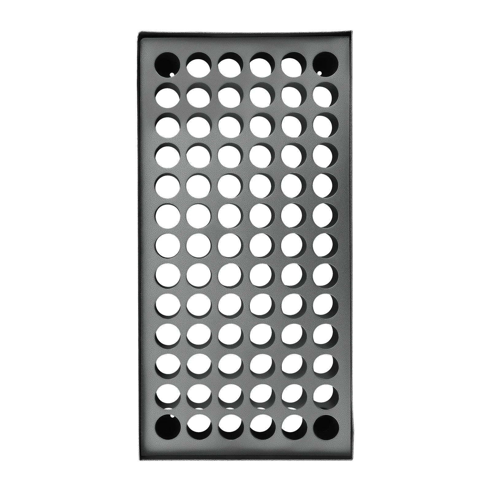 78 Holes Tattoo Ink Holder Rack Wall-mounted Cartridge Organizer Vertical Display Stand for Pigment Bottle