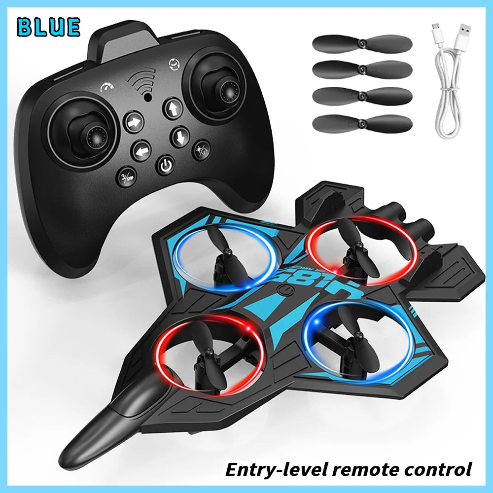 Avión RC Foam YL86 2.4G con Luces LED | Acrobacias 360° | Regalo Navidad Niños 🎅 - Firu Total Sales
