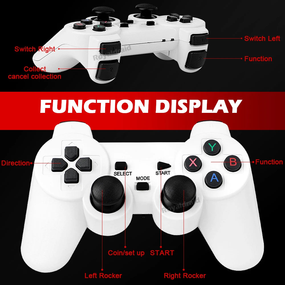 Proyector Gaming P90 Max HeroAngel | 4K 1080P | Android 11 | 19000+ Juegos | 2 Controles Inalámbricos - Firu Total Sales