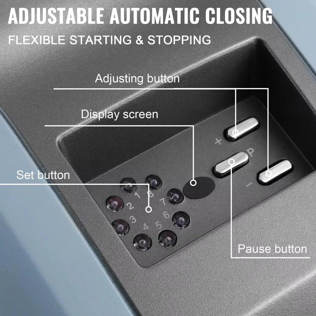 Sihao Electric Operator Gate Automatic Garage Door Opener With Remote Control 800N1000N Pulling Force Automatic Gates For Hotel