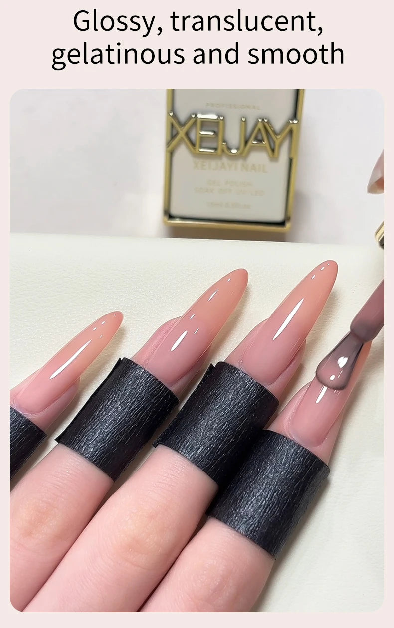 Esmalte Jelly Ice Nude Peelable UV/LED 15ml | Sin Formaldehído | Salón y DIY 💅 - Firu Total Sales