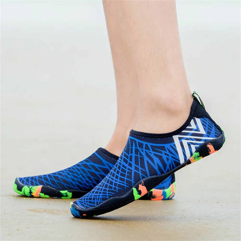 Quick-Drying Summer Water Shoes Unisex Seaside Beach Sock Barefoot Sneakers Men Swimming Upstream Sports Diving Aqua Shoes Women