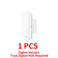 Tuya Zigbee WiFi Door Window Sensor Contact Sensor For Smart Home APP Remote Control Compatible With Alexa Google Assistant