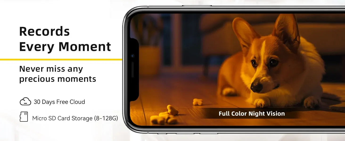 BoyKeep 2K Smart WiFi Security Camera | 360° Pan & Tilt | 5G/2.4GHz | Baby & Pet Monitor
