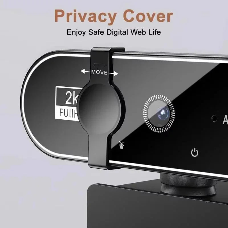 Webcam Lenovo 4K HD 1080P | Autoenfoque | Micrófono Integrado | 30fps | USB PC y Laptop - Firu Total Sales