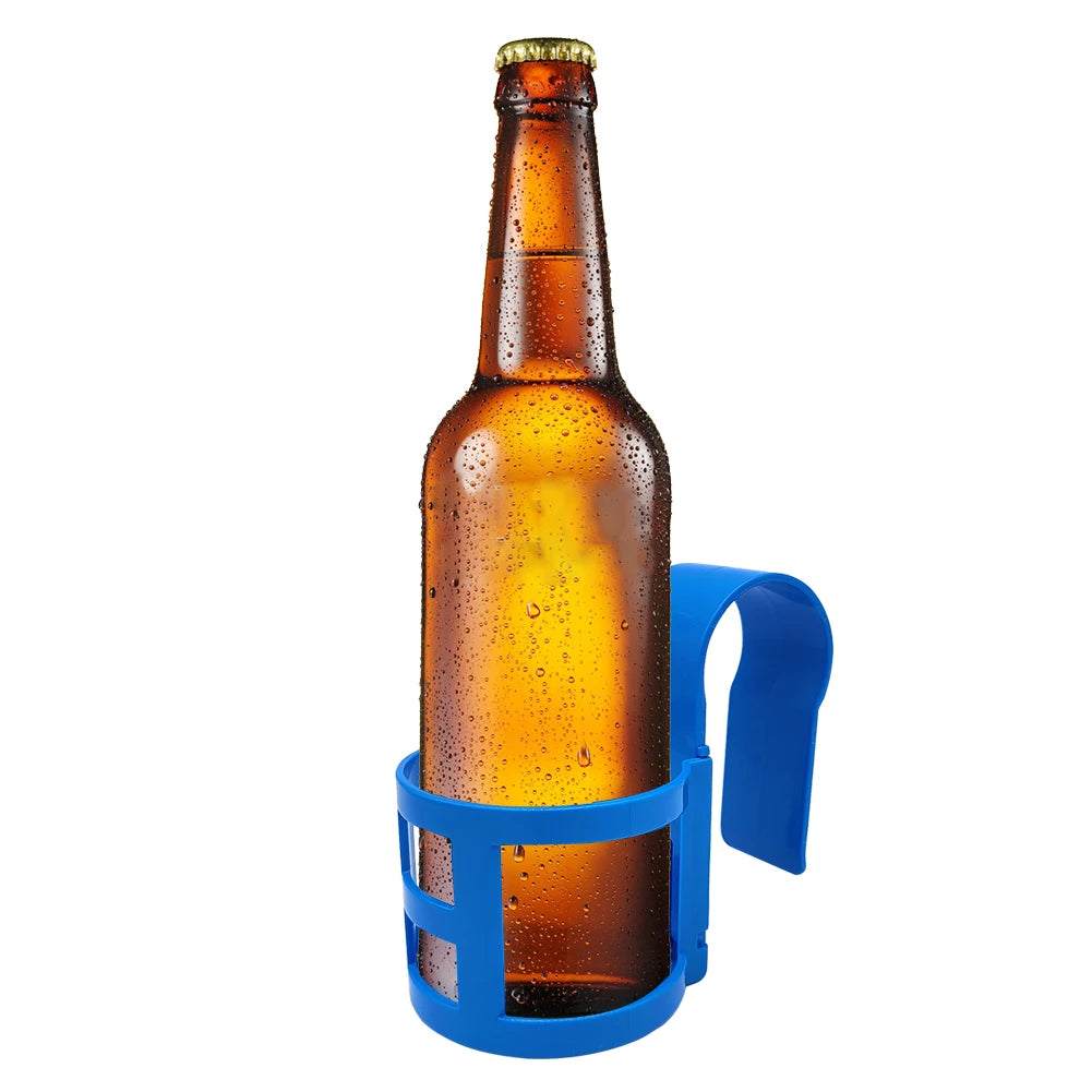 Swimming Pool Side Storage Shelf Reusable Pool Water Cup Hanger Multifunctional Water Cup Hanging Rack for Swimming Pool Party