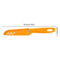 1PC Candy-colored portable fruit knife PP stainless steel thin sharp peeler peel knife kitchen household gadgets