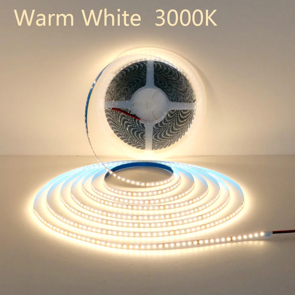 Tira LED dengsum DC24V | 120LEDs/m | Flexible y Cortable | 5m a 20m | 3000K/4000K/6500K | Sala - Firu Total Sales