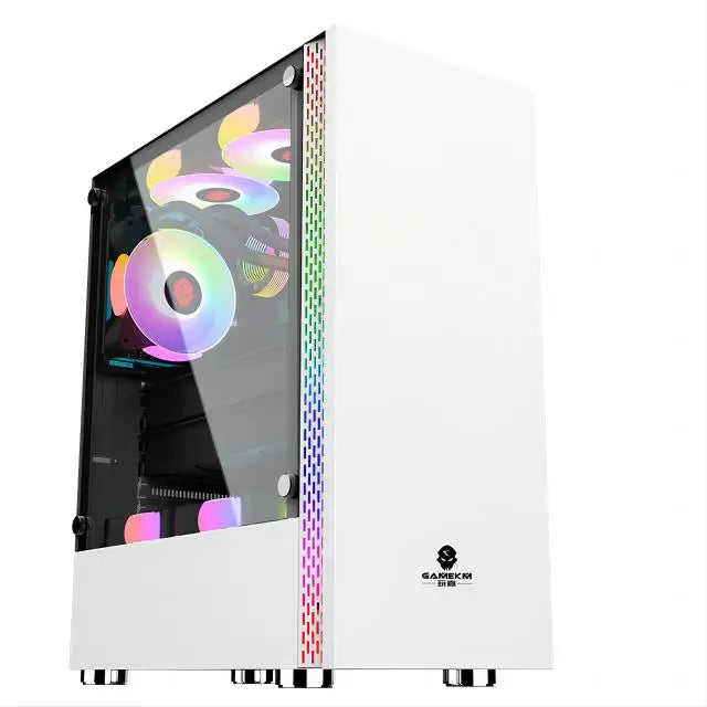 Gaming PC  core i9 E5-2650 CPU , RTX 3050, B760 DS3H, 8G/16GB RAM , 256G SSD, 5 Fans RGB Case (I5 i7 cpu))