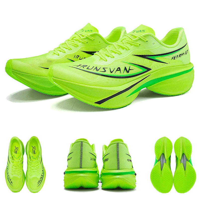 IRUNSVAN Platinum Tenis Placa Carbono | Maratón y Entrenamiento | Hombre y Mujer | Ed. Limitada Año del Caballo