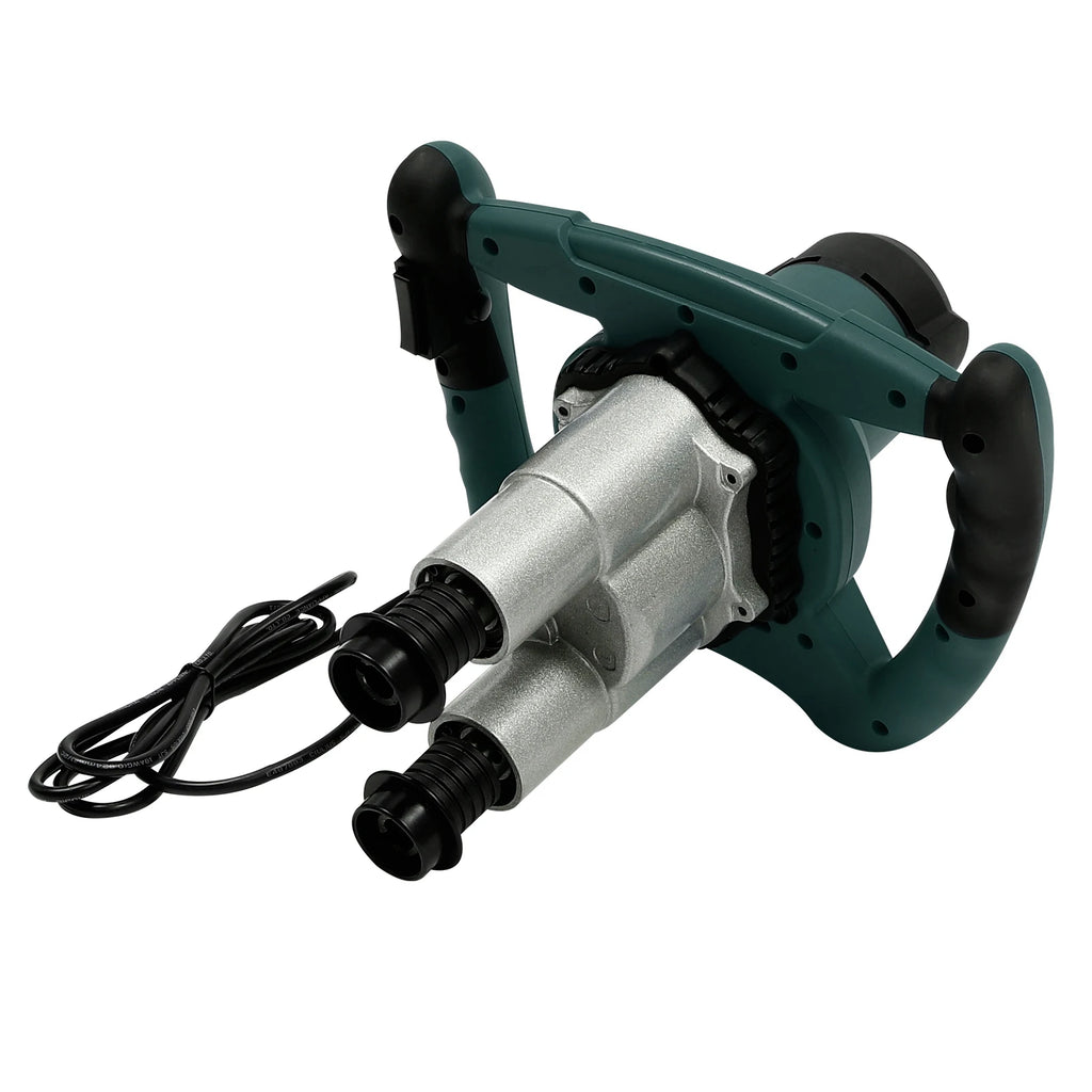 Handheld Paint and Mortar Stirrer Corded Electric 2-Gear Concrete Mixer 6 Speeds Optional Red/Green US/EU Standard 110V