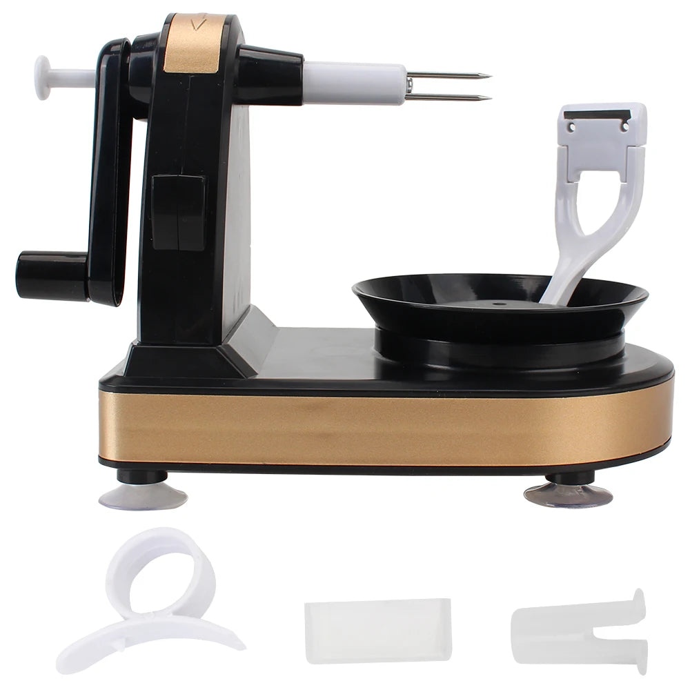 Apple Peeler Cutter Slicer Fruit Peeling Machine Hand-cranked Potato Peeler Multifunction Kitchen Corer Cutter