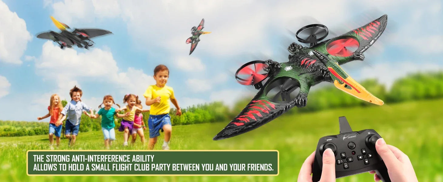 Avión RC Planeador EPP Foam 2.4G con Luces | Control por Gravedad | Regalo Niños ✈️ - Firu Total Sales
