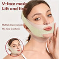 Banda Reductora Facial V-Shape | Reductor Doble Mentón | Lifting y Adelgazamiento | Cómoda para Dormir - Firu Total Sales