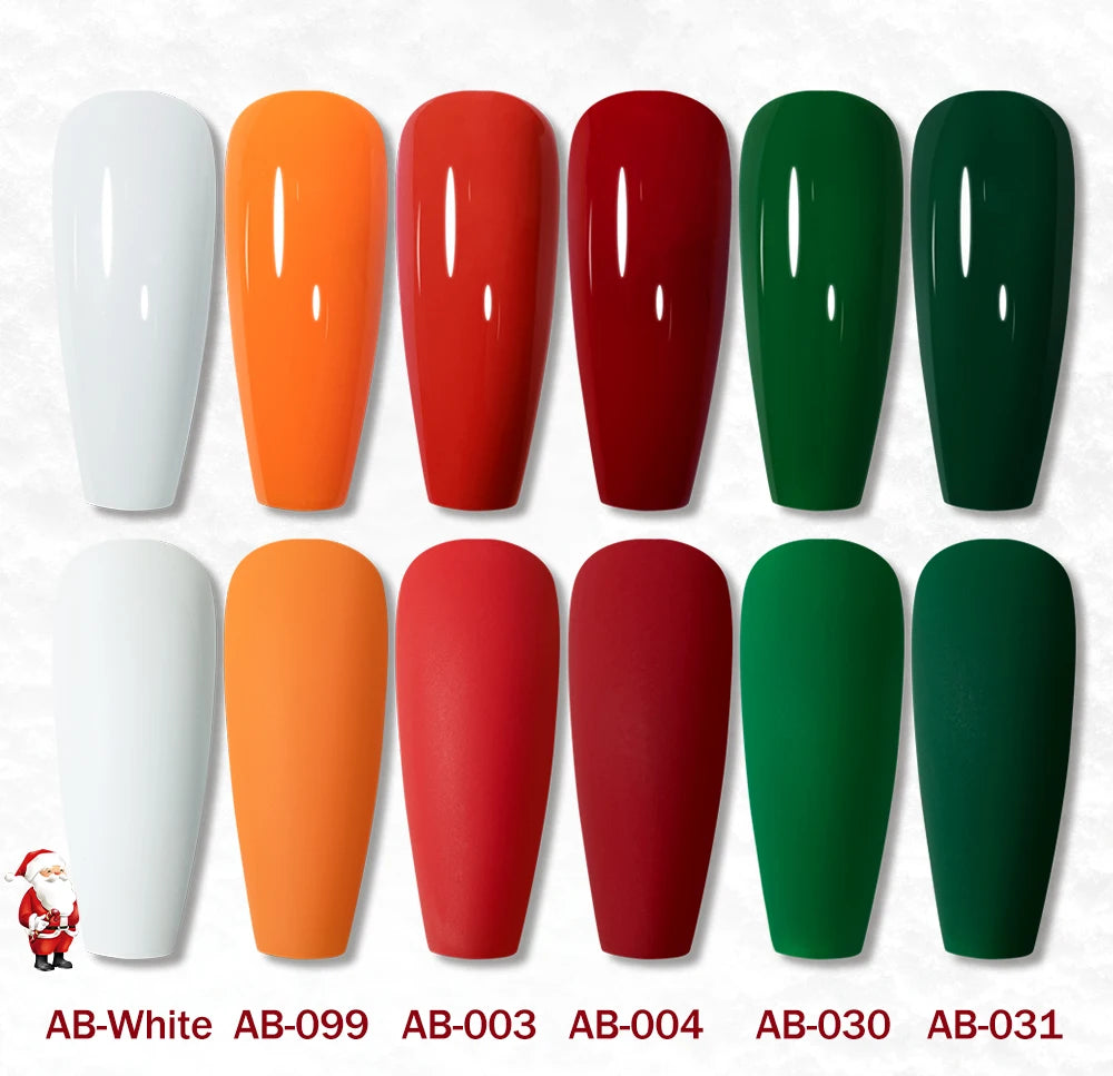 Esmalte Gel YOKEFELLOW 10ml | 122 Colores | Rojo Brillante | UV/LED Semipermanente 💅 - Firu Total Sales