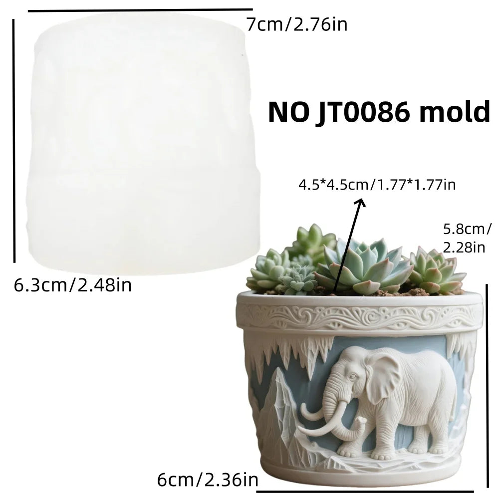 Molde de Silicona Mono Sonriente para Florero y Porta Pinceles | Resina y Yeso 🐒