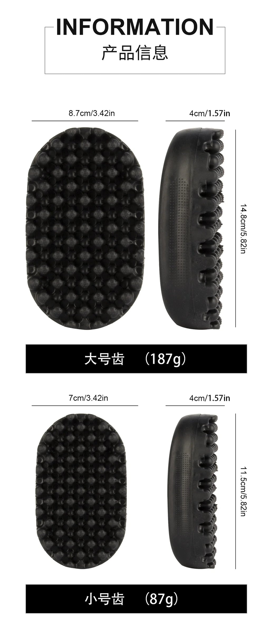 Professional Curly Hair Sponge Twist Brush Magic African Coil Wave Dreadlock Natural Hairbrush Afro Hair Styling Tool Salon