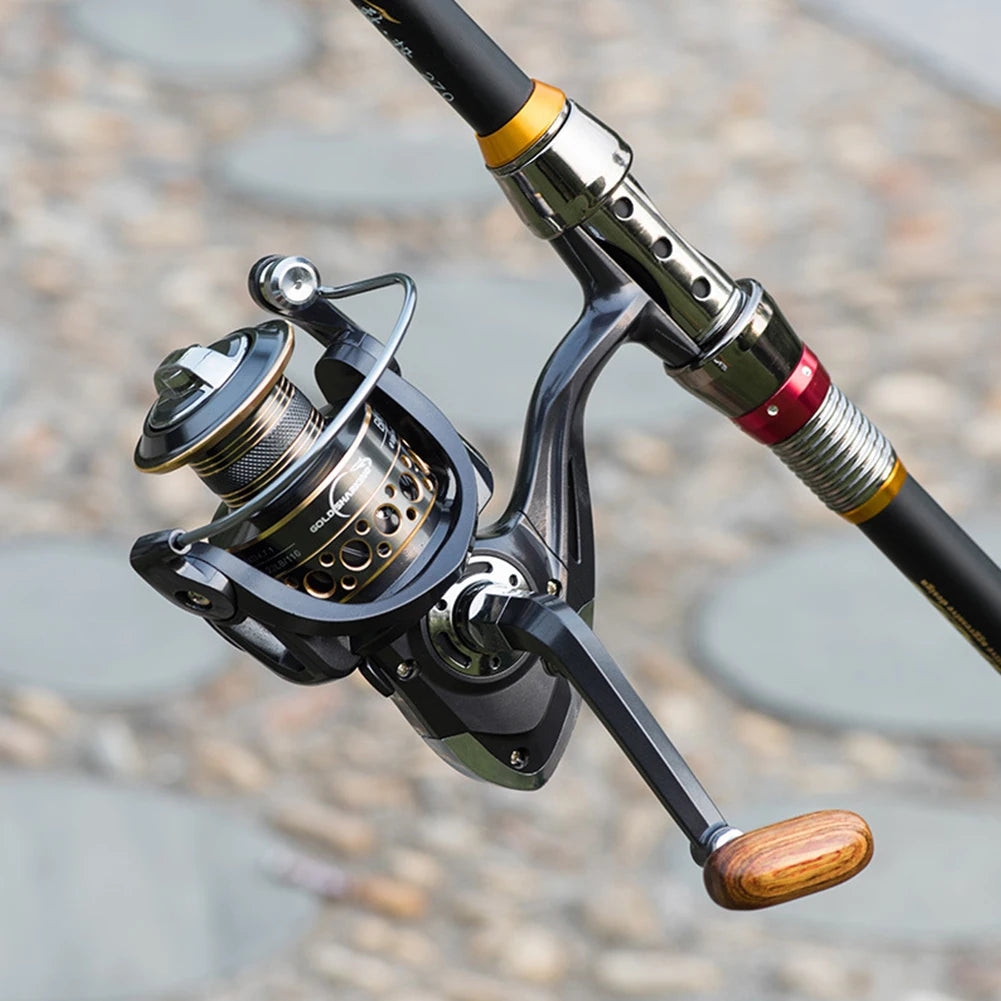 Carrete Spinning ALLOYSEED | 13 Rodamientos | Resistente al Agua | Longcast | Offshore y Trolling - Firu Total Sales