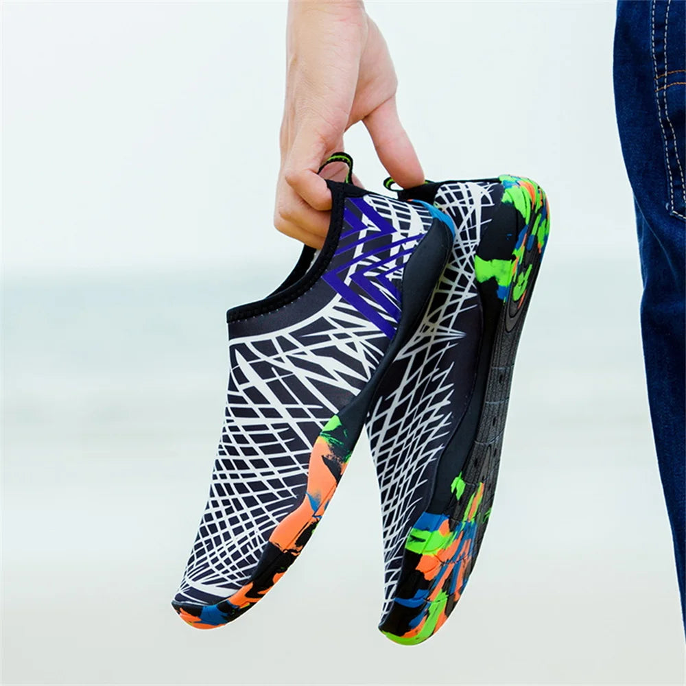 Quick-Drying Summer Water Shoes Unisex Seaside Beach Sock Barefoot Sneakers Men Swimming Upstream Sports Diving Aqua Shoes Women
