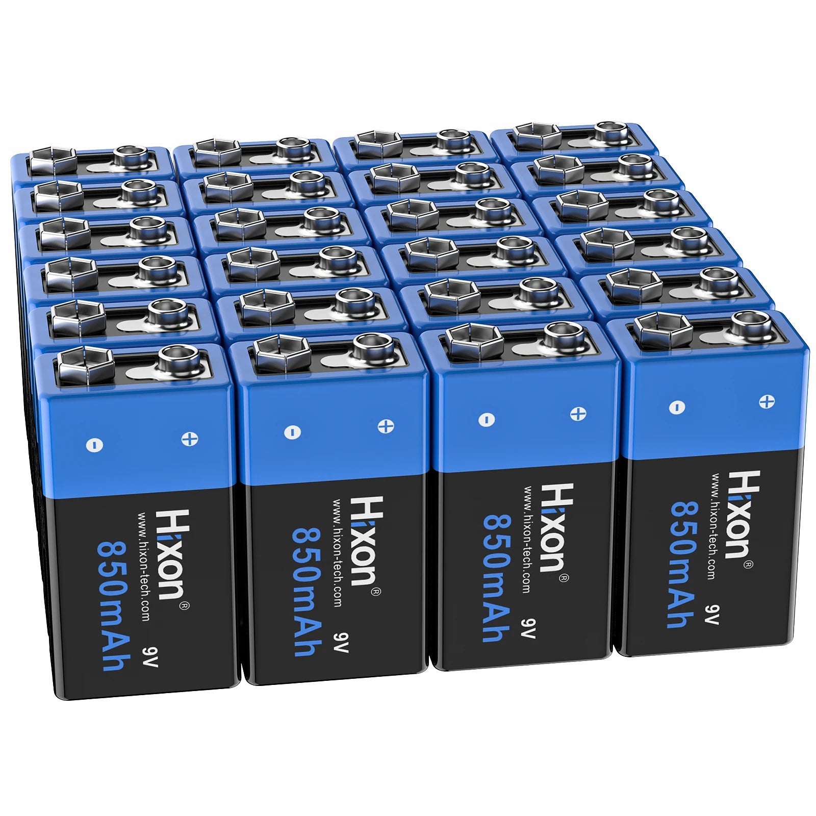 Batería Recargable Hixon 9V 8500mAh Li-ion | Alarma de Humo y Dispositivos Portátiles 🔋